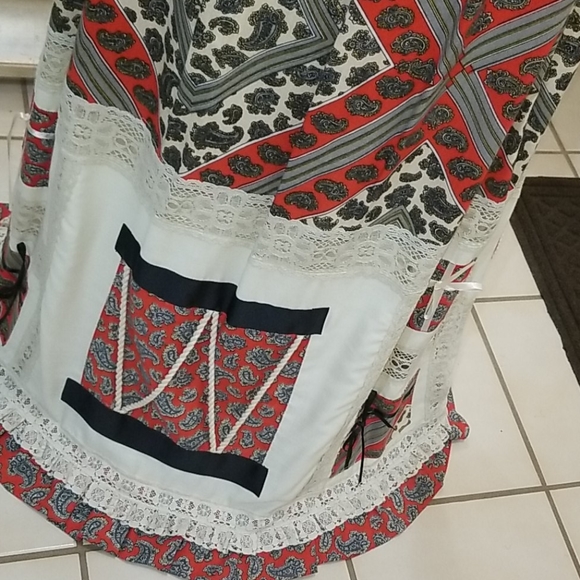 Chessa Davis Vintage Prarie Skirt & Belt - Picture 8 of 14